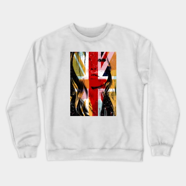 Kate Moss Crewneck Sweatshirt by francescosalerno